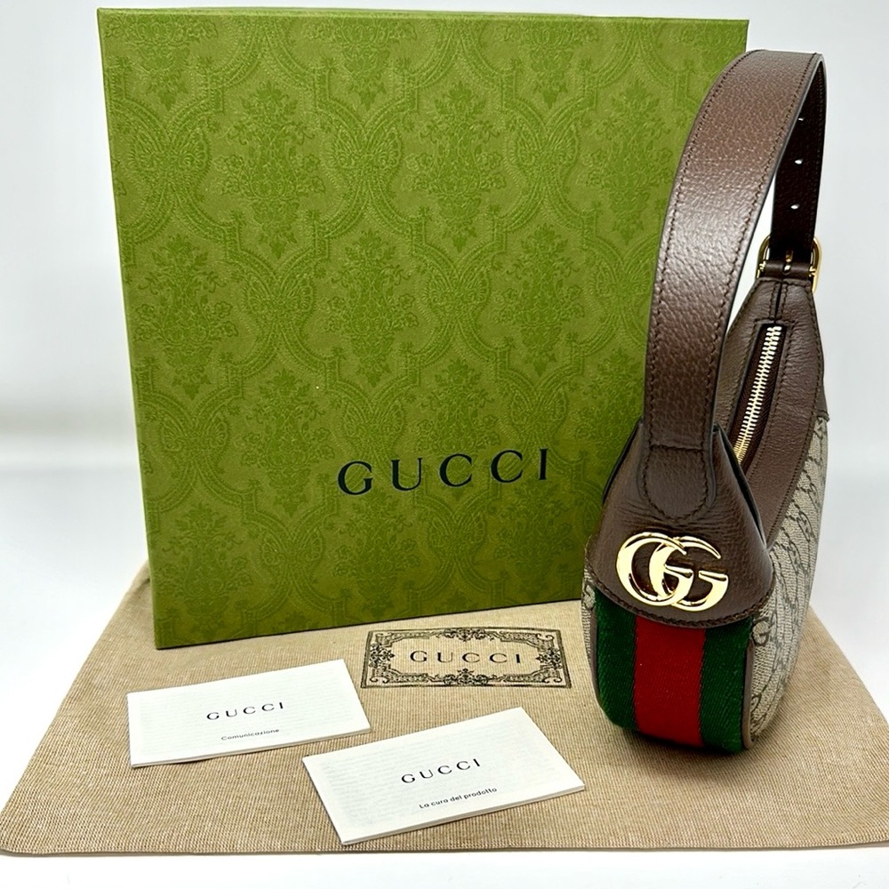💯 Authentic Gucci Ophidia GG Mini Bag